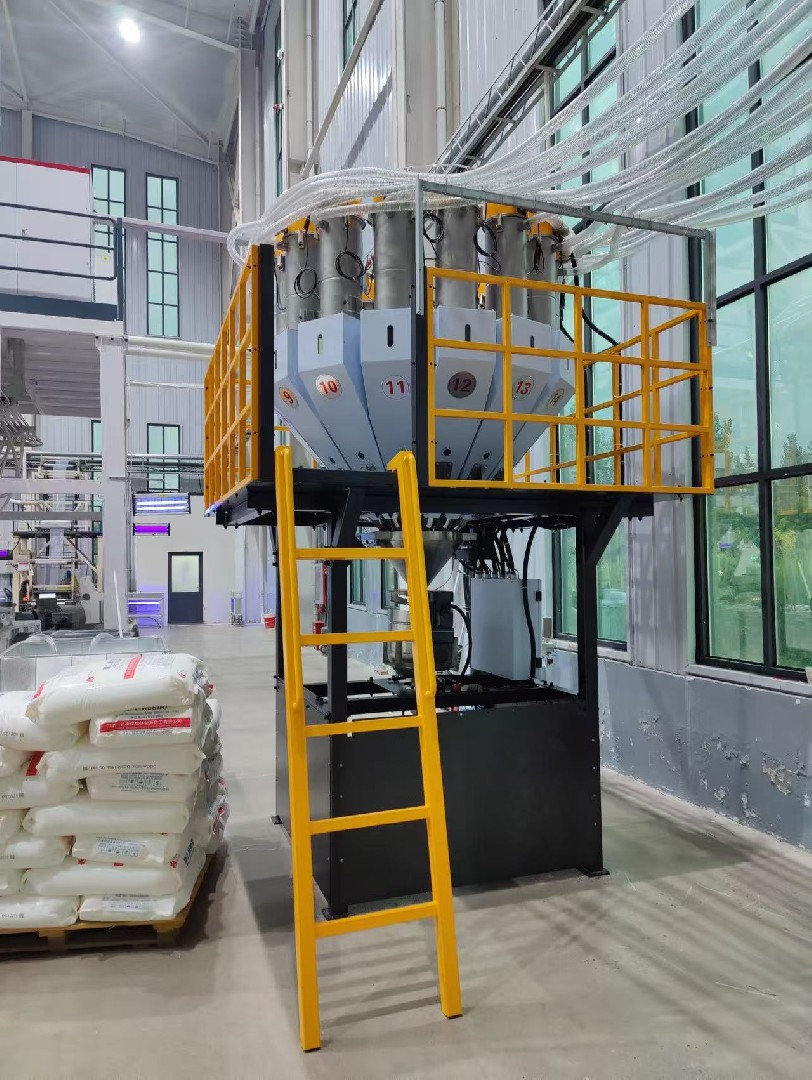 薄膜挤出多组份称重配料系统