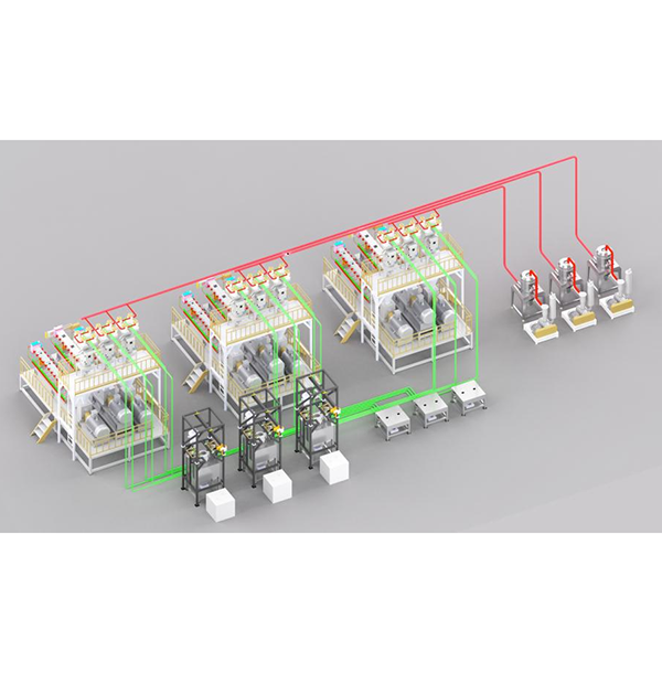 负压集中供料系统